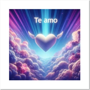 te amo Posters and Art